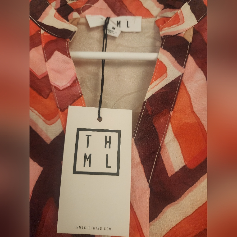 THML Geometric Patterned Dress - Picture 4 of 5
